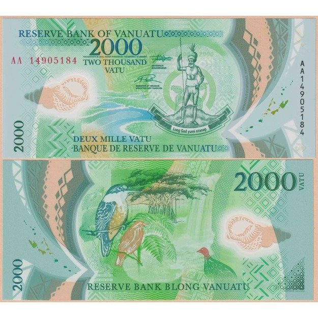 Vanuatu 2000 vatų 2014 p#14 UNC