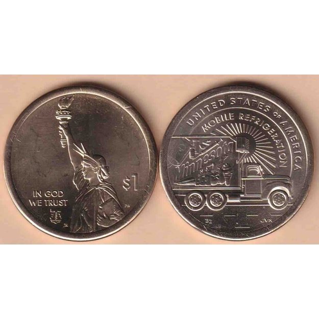 Jungtinės Amerikos Valstijos 1 doleris 2026 km#834 Minesota UNC P