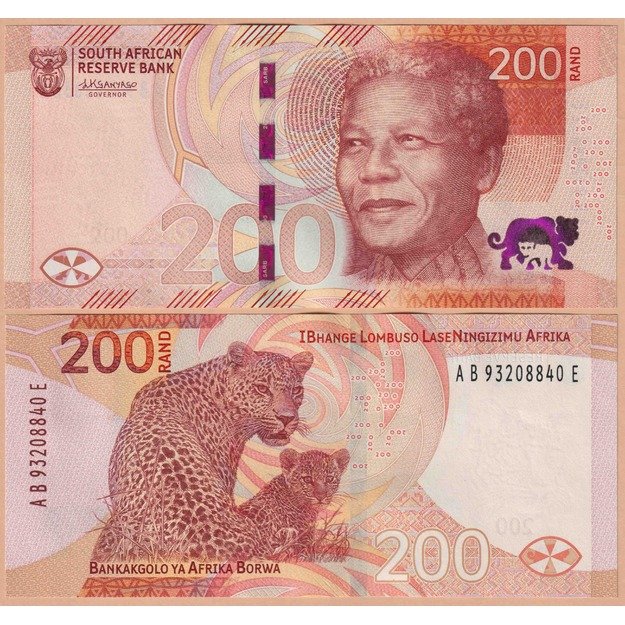 Pietų Afrika 200 randų 2023 p#W152 UNC