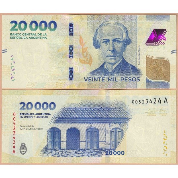 Argentina 20000 pesų 2024 p#W370 UNC
