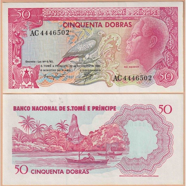 San Tomė ir Prinsipė 50 dobrų 1982 p#56 UNC
