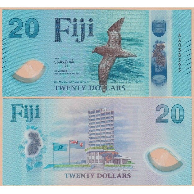 Fidžis 5 banknotų 2026 rinkinys p#W125-p#W129 UNC 3