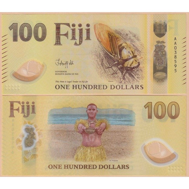 Fidžis 5 banknotų 2026 rinkinys p#W125-p#W129 UNC 5