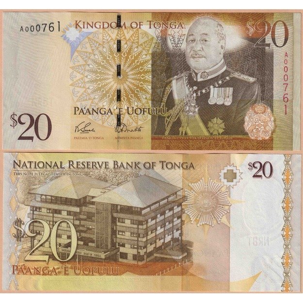 Tonga 20 paanga 2009 p#41(1) UNC