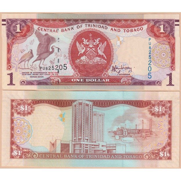 Trinidadas ir Tobagas 1 doleris 2006 p#46A(1) UNC