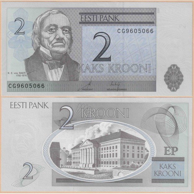 Estija 2 kronos 2006 p#85a UNC