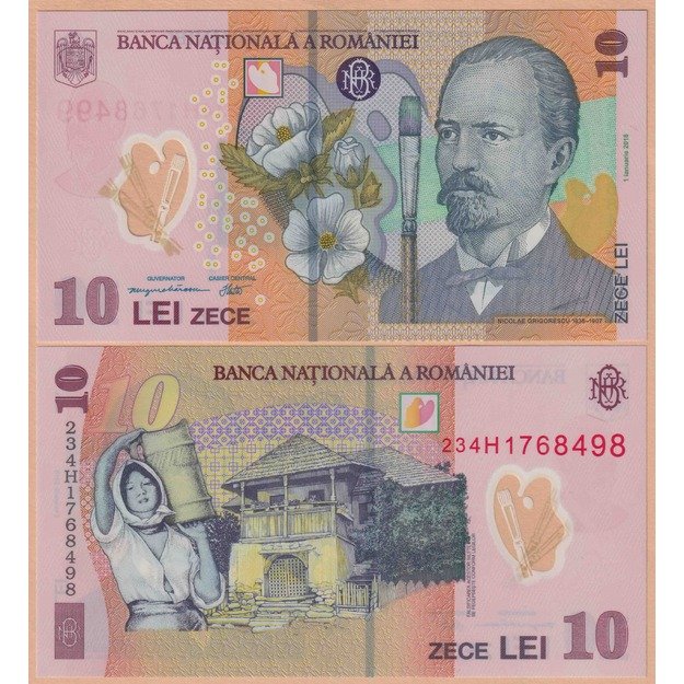 Rumunija 10 lėjų 2023 p#119 UNC