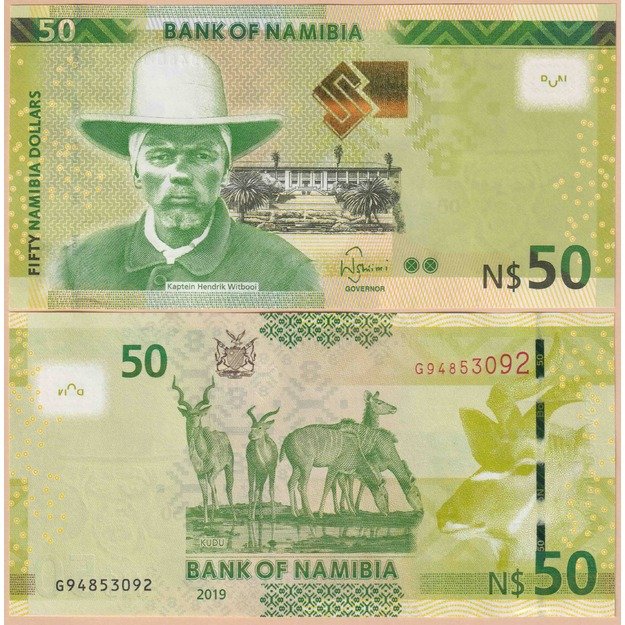 Namibija 50 dolerių 2019 p#13c UNC