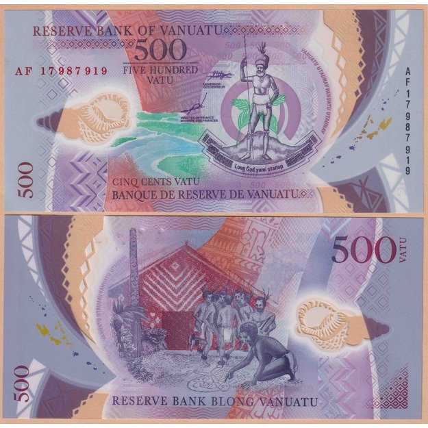 Vanuatu 500 vatų 2017 p#18(2) UNC