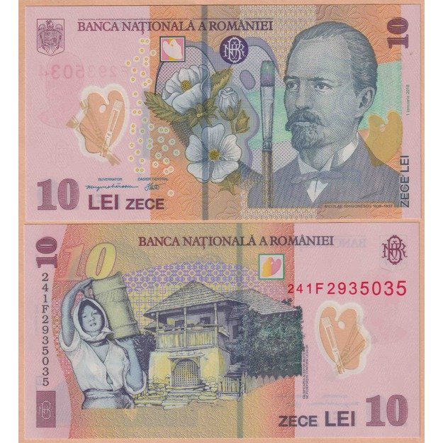 Rumunija 10 lėjų 2024 p#119 UNC