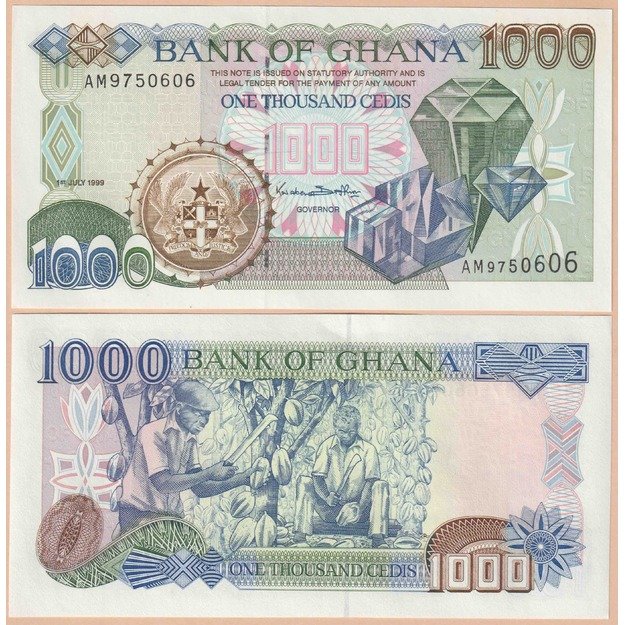 Gana 1000 sedžių 1999 p#32d UNC