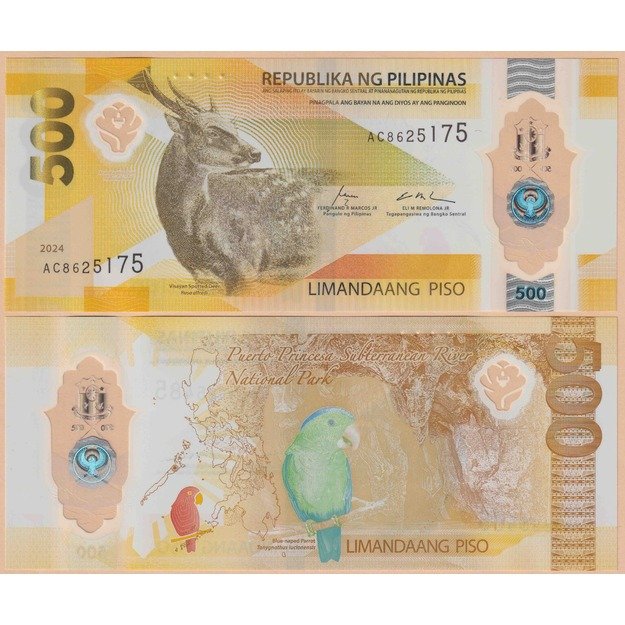 Filipinai 500 pesų 2024 p#W240 UNC