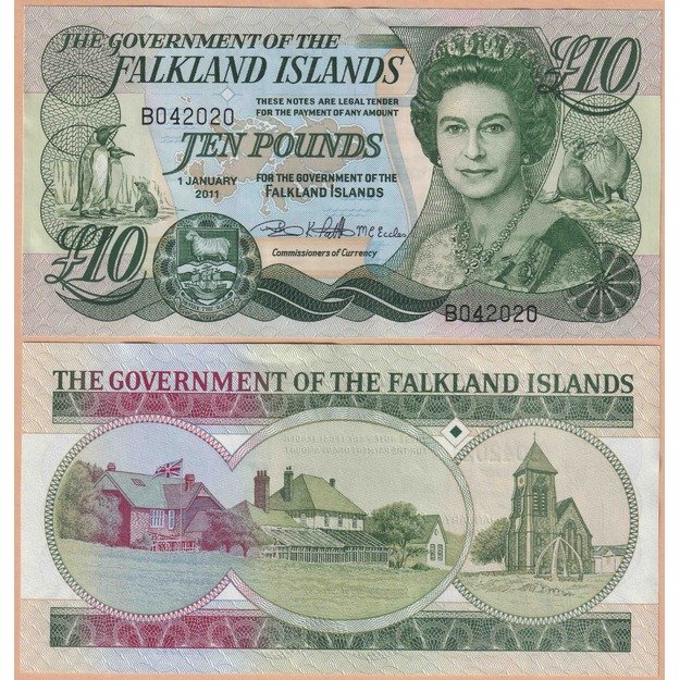 Folklando salos 10 svarų 2011 p#18 UNC