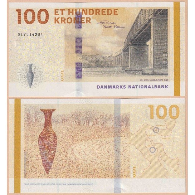 Danija 100 kronų 2020 (2) p#W71 UNC