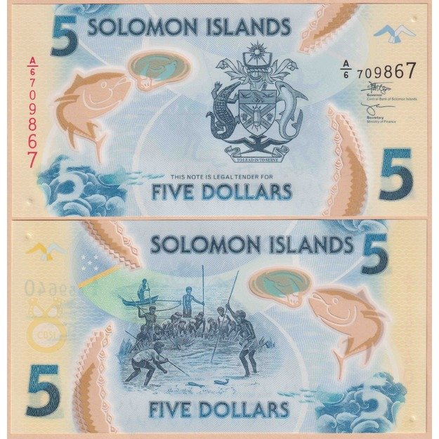 Saliamono Salos 5 doleriai 2022 p#38(2) UNC