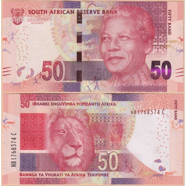 Pietų Afrika 50 randų 2016 p#140b UNC