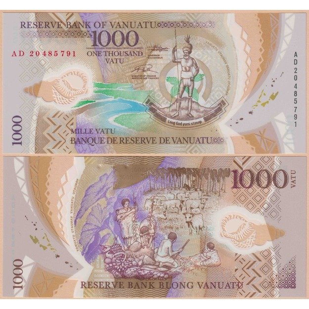 Vanuatu 1000 vatų 2020 p#13 UNC