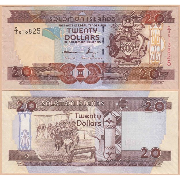 Saliamono Salos 20 dolerių 2011 p#28(2) UNC