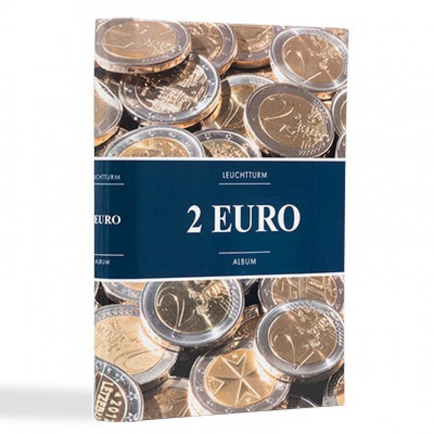 Leuchtturm kišeninis albumas 2 eurų monetoms