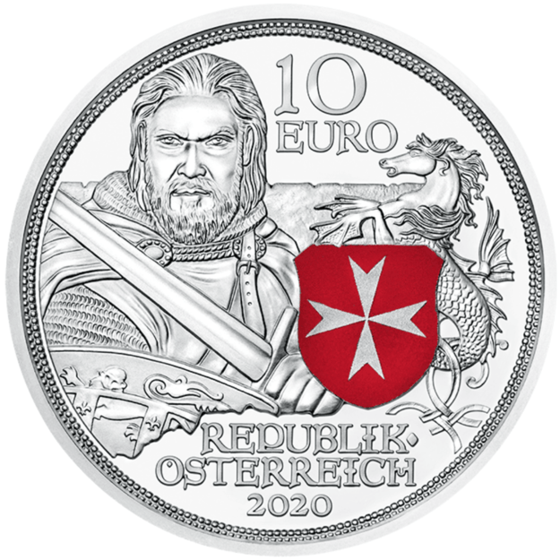 Austrija 10 eurų 2020 Tvirtybė Ag PROOF
