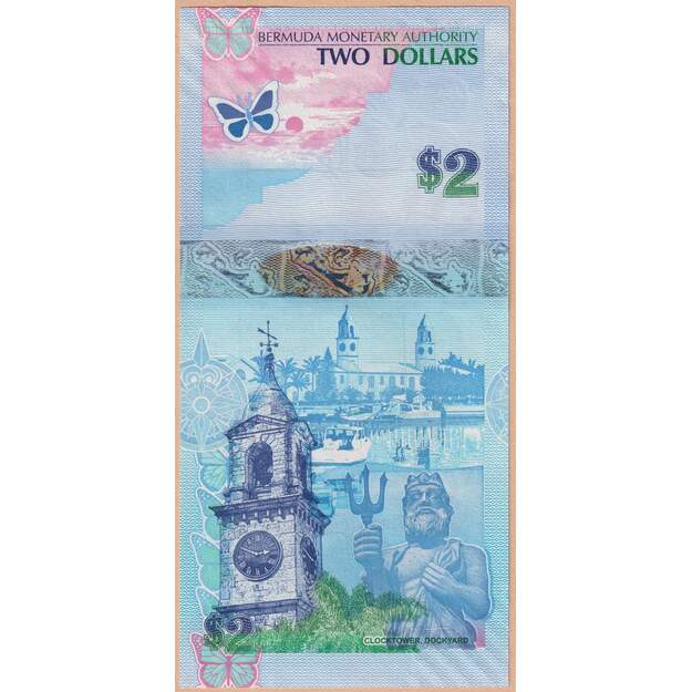 Bermudai 6 banknotų 2009-2012 rinkinys p#57-p#62 UNC