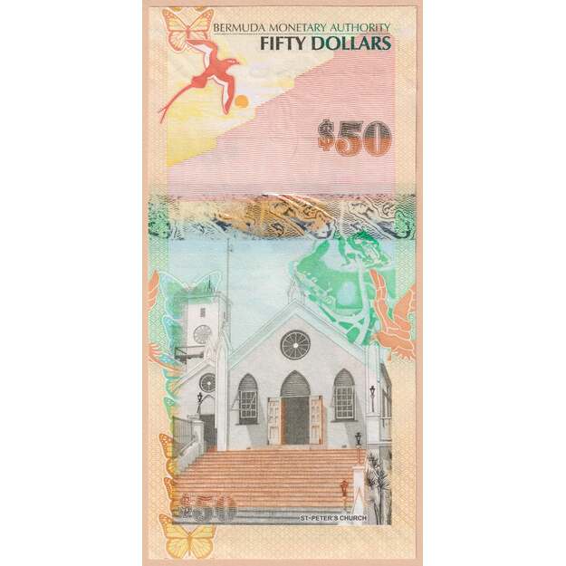 Bermudai 6 banknotų 2009-2012 rinkinys p#57-p#62 UNC
