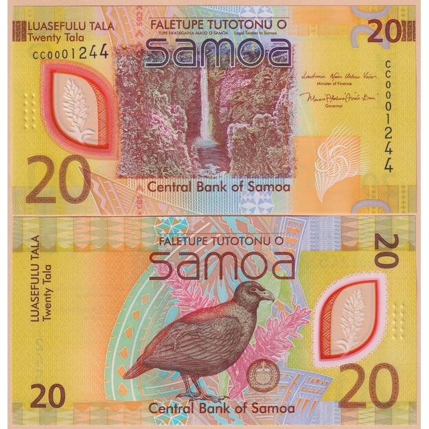 Samoa 20 talų 2023 p#W49 UNC